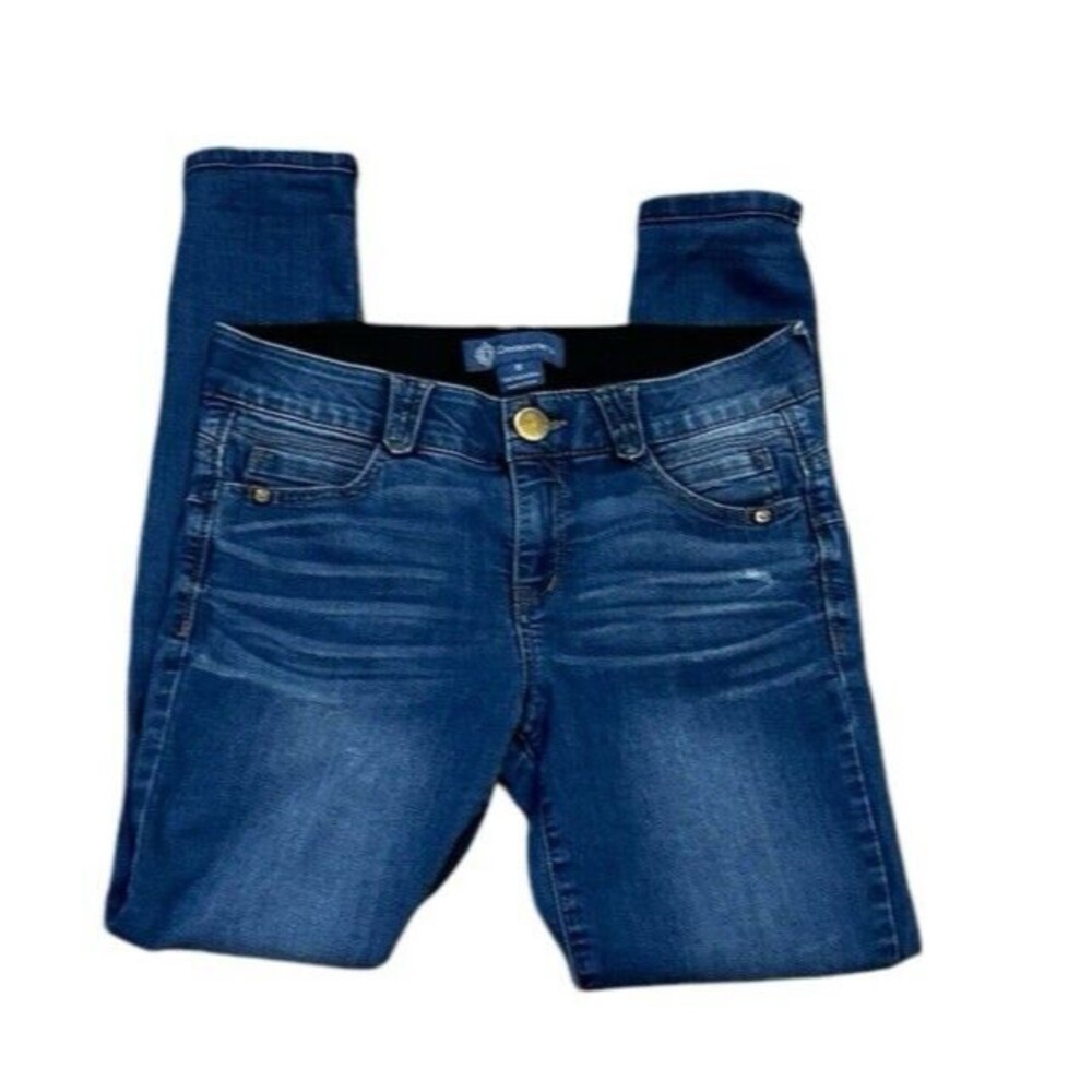 Democracy jeans ab solution 6 blue skinny leg stretchy casual normcore minimal